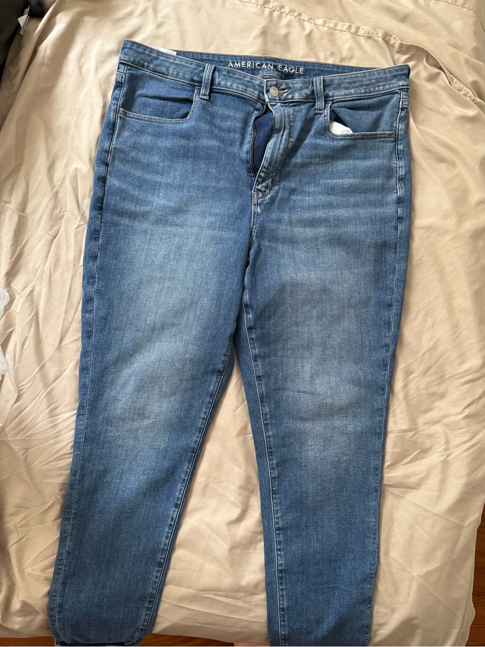 American Eagle Outfitters Women's Medium Blue Skinny Jeans